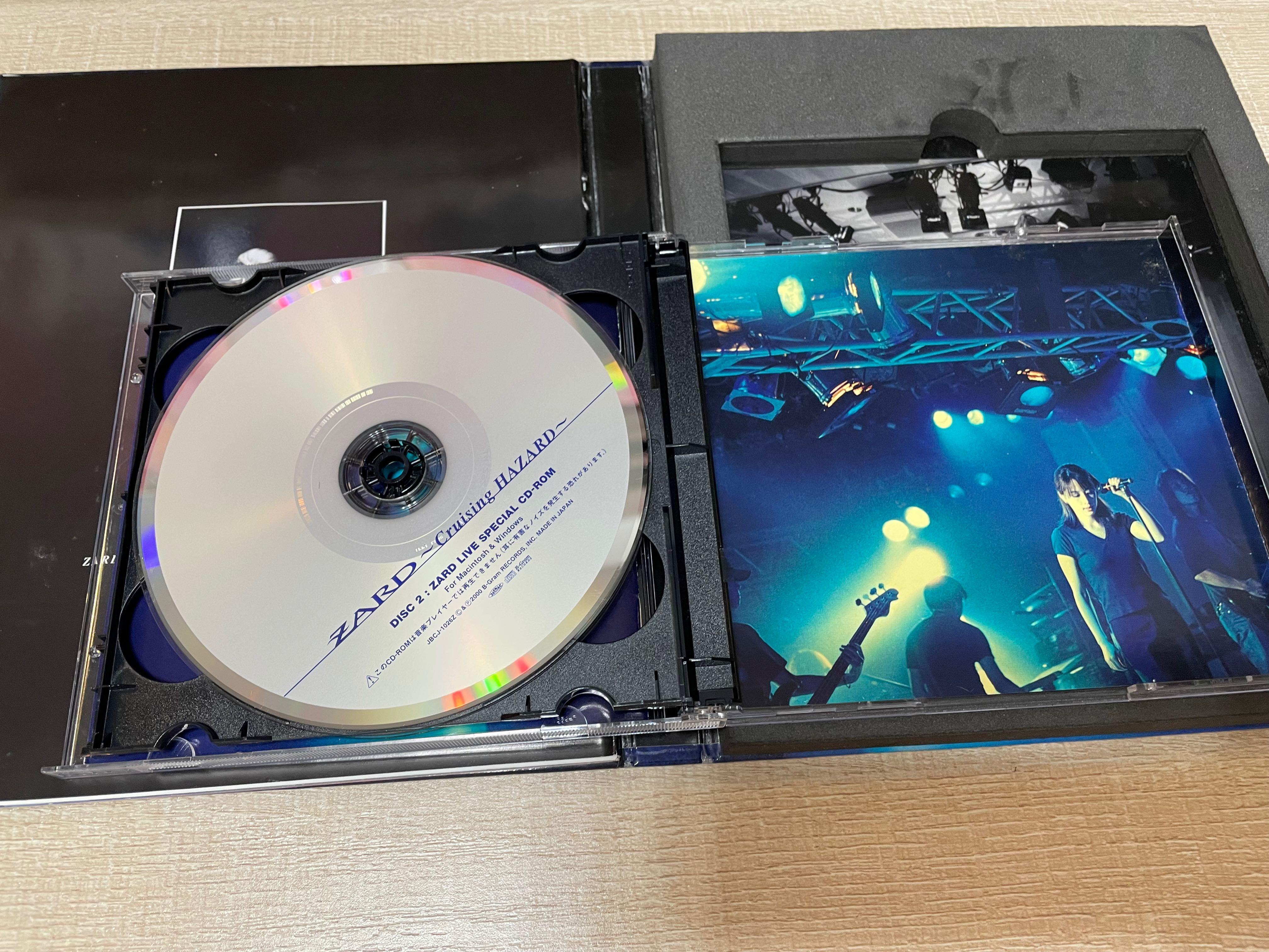 ZARD 日本正版Cruising & Live 限定盤ライヴCD～ 坂井泉水(一切如圖