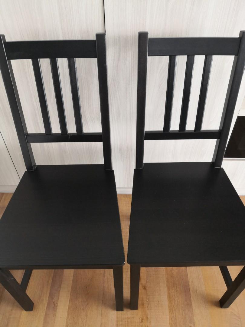 2 IKEA chairs for sale, Furniture & Home Living, Furniture, Chairs on