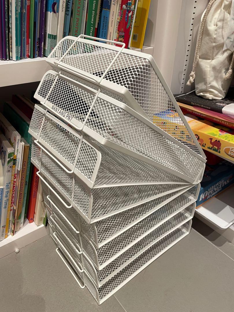 8 x IKEA file trays, Furniture & Home Living, Home Improvement
