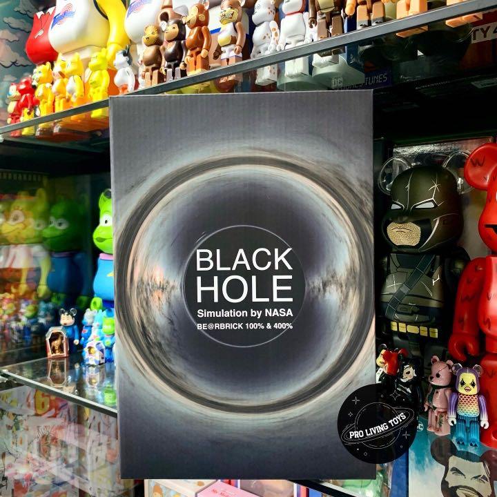 現貨發售IN STOCK]    BE@RBRICK - NASA BLACK HOLE 400%+100