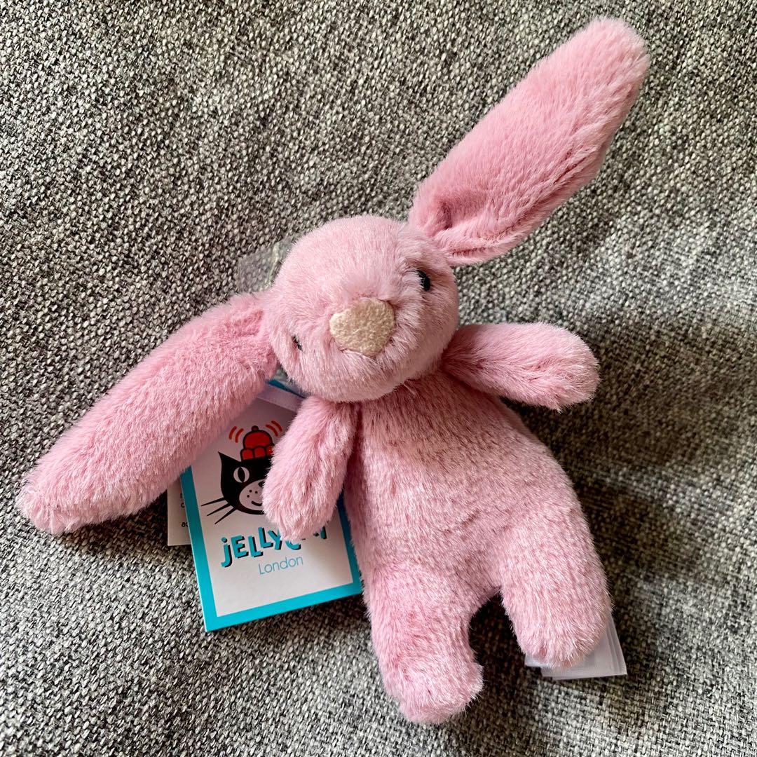 Bashful bunny tulip new arrivals bag charm