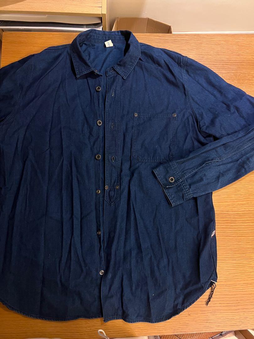 正藍屋pure blue japan shirt 恤衫, 男裝 