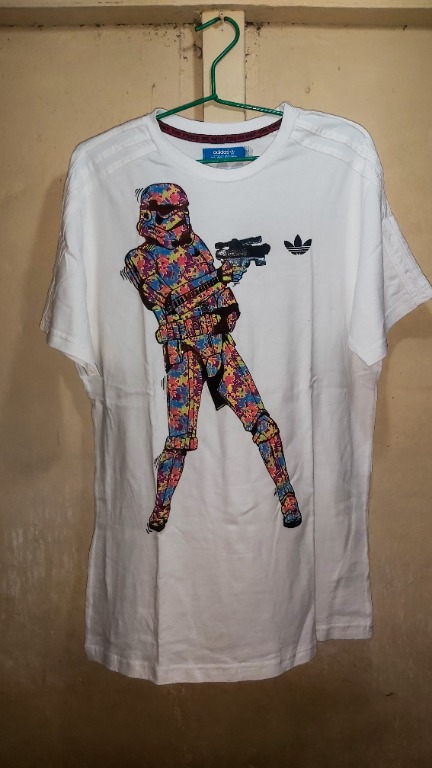 RARE Limited Edition Adidas Originals Star Wars Stormtrooper T Shirt Dimes 21x30