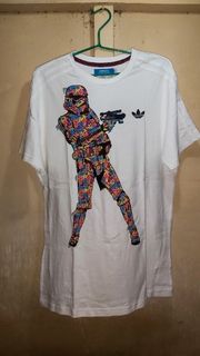 Adidas star wars t shirt stormtrooper sale