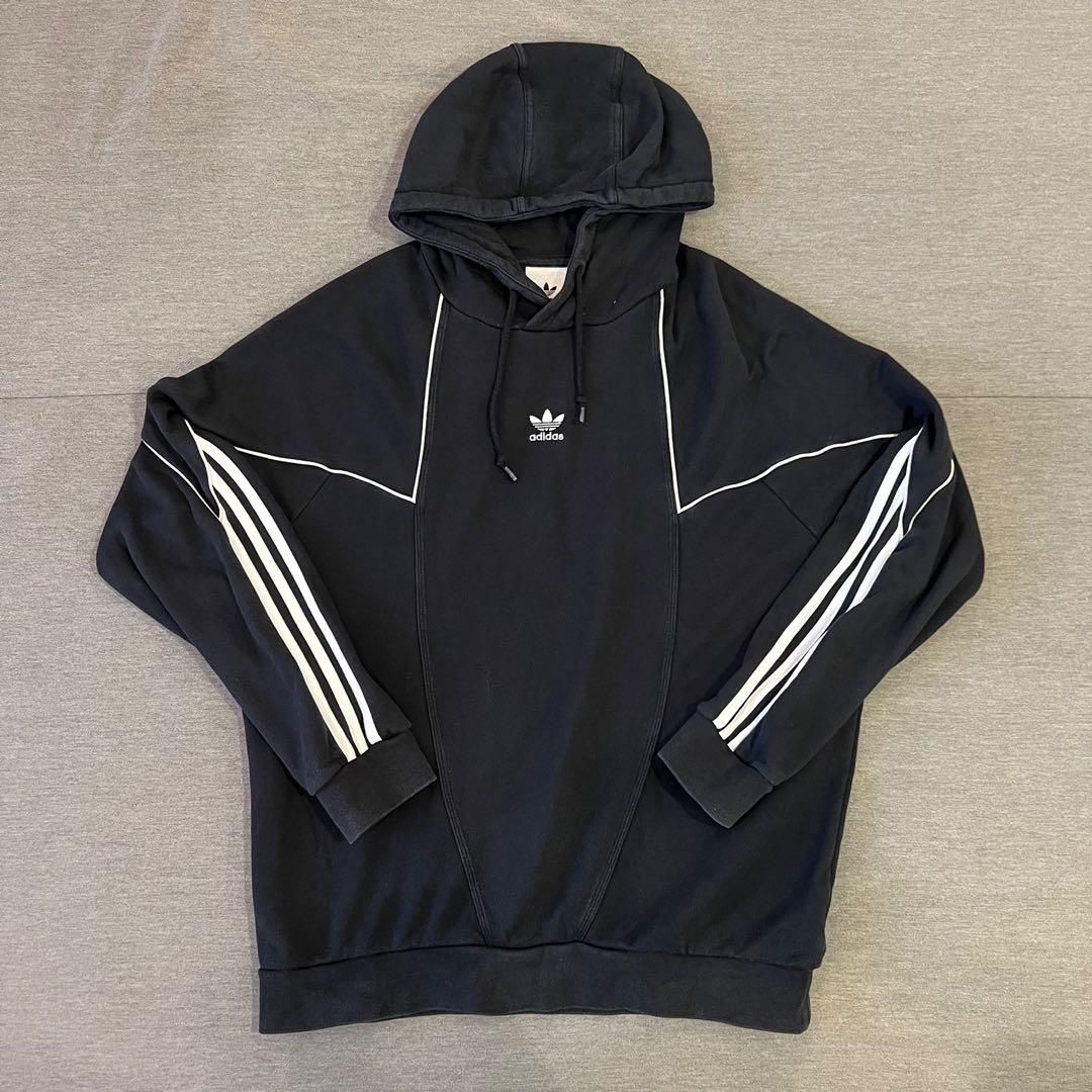 Adidas originals big deals trefoil abstract hoodie