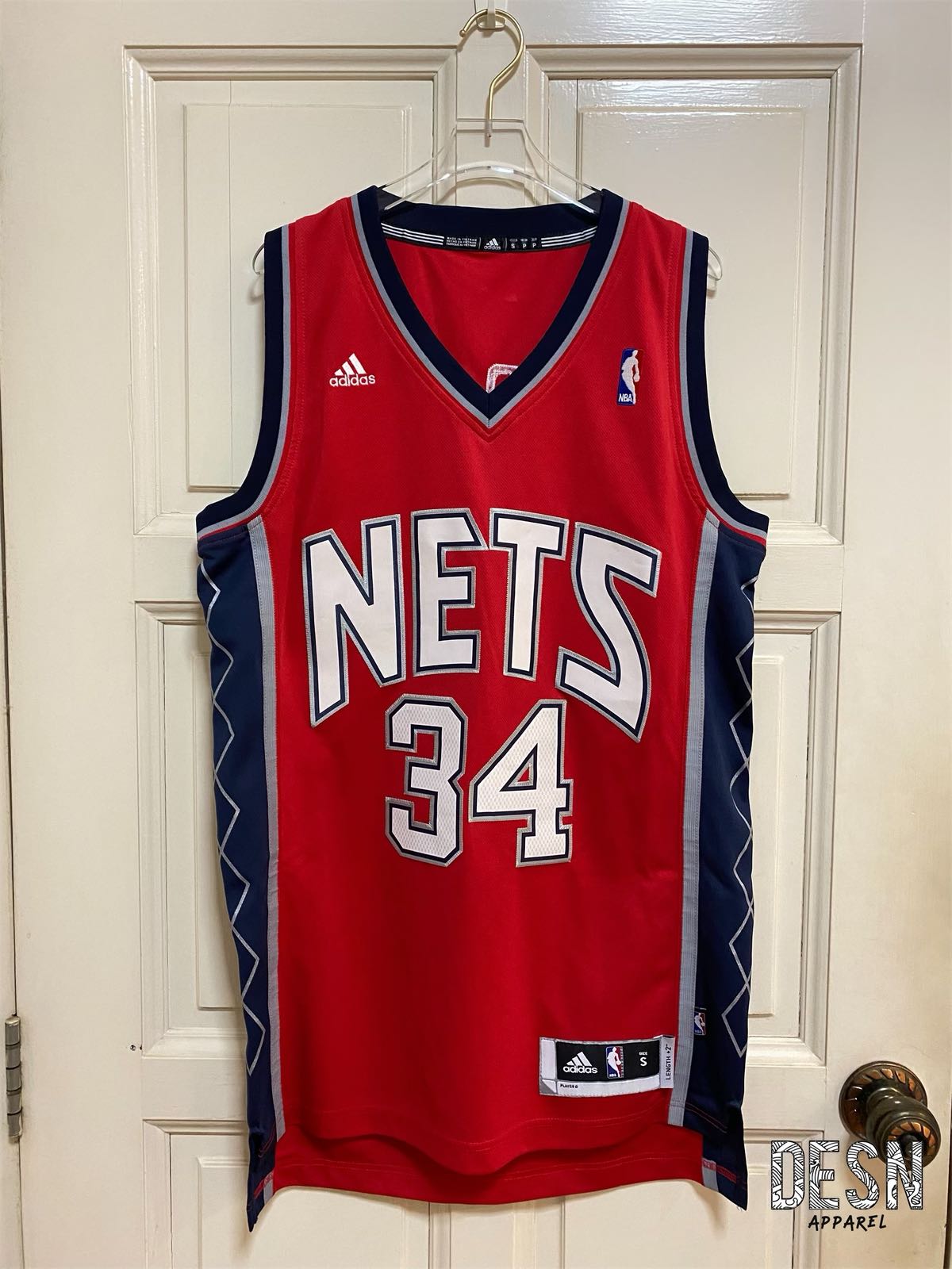 New Jersey Nets NBA Devin Harris Adidas NBA Team Jersey