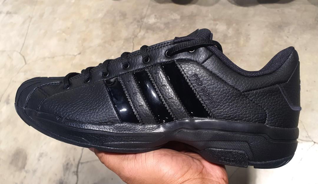 Adidas Pro model low Triple black Men s Fashion Footwear