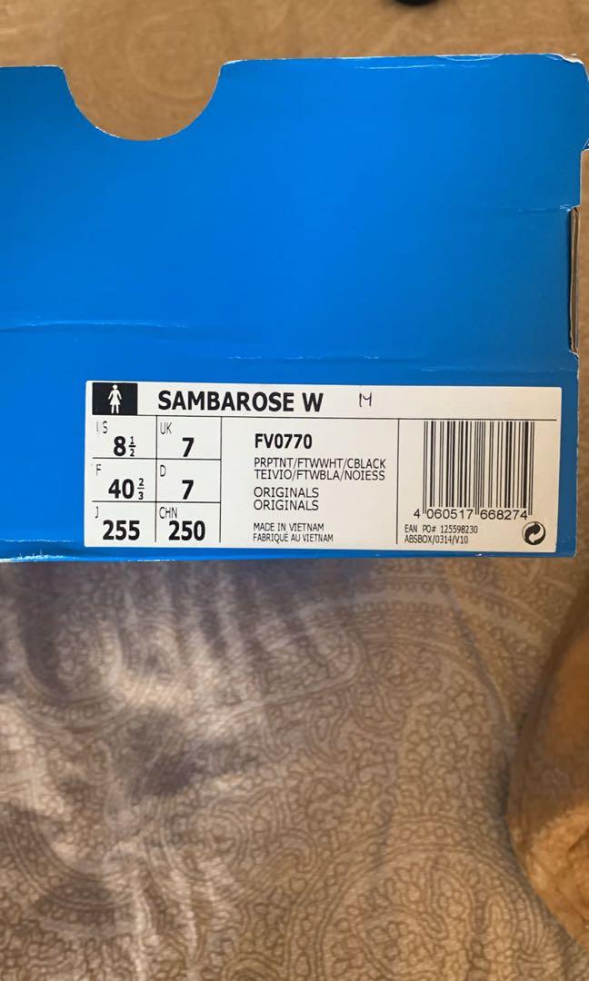 Adidas Sambarose W (detail lihat gambar)