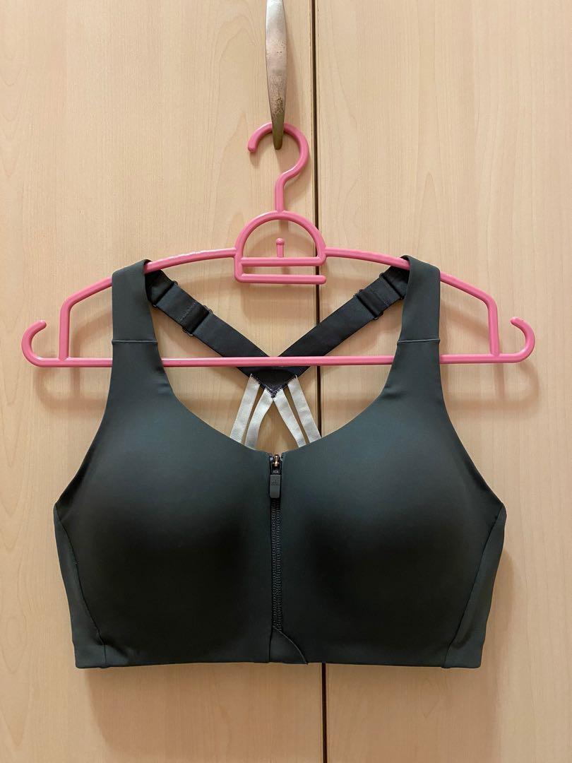 Adidas Sports Bra High Support Front Zip Women s Fashion