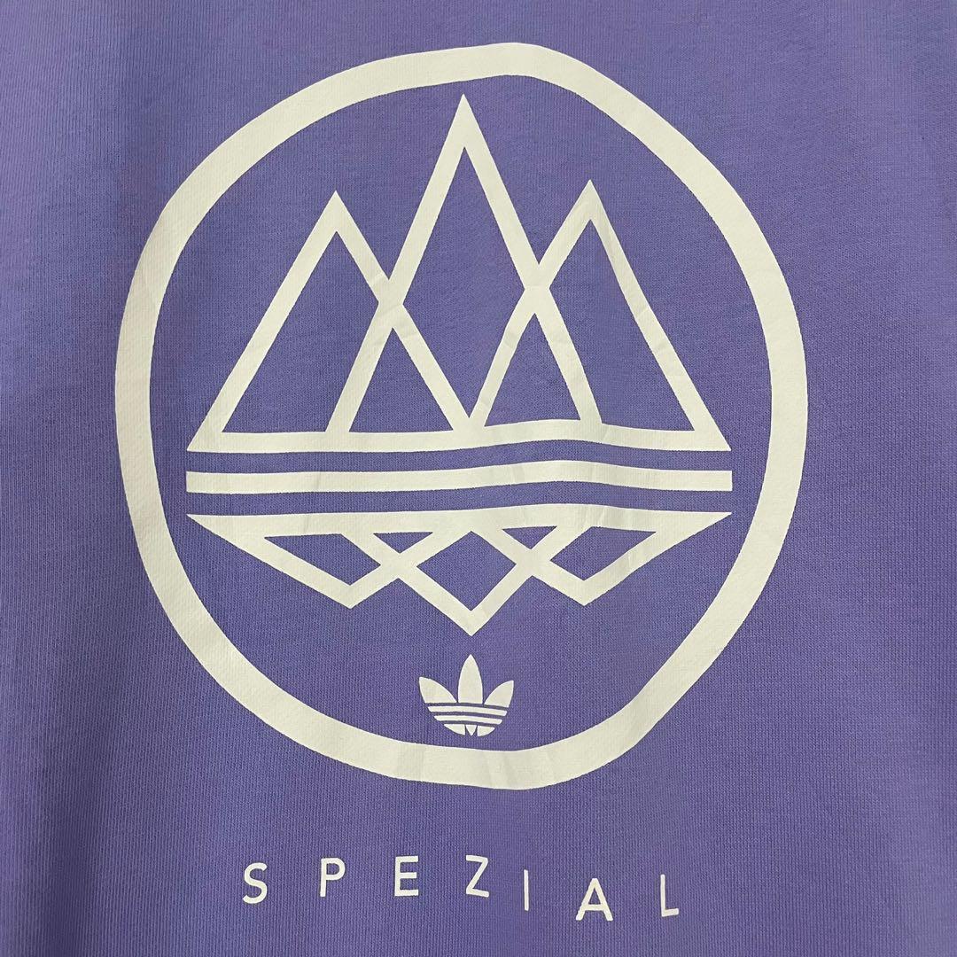 Adidas spezial mod trefoil sweatshirt purple store