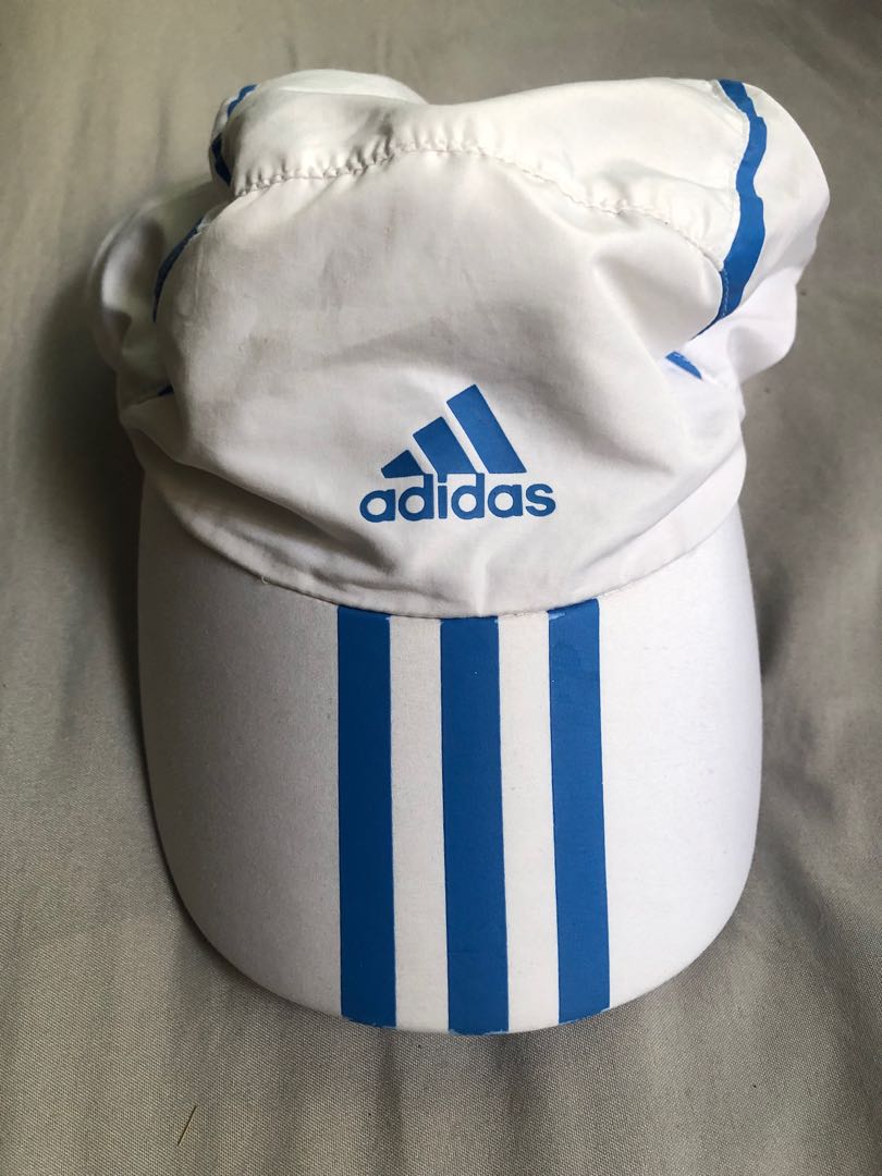 Adidas white cap, Men's Fashion 