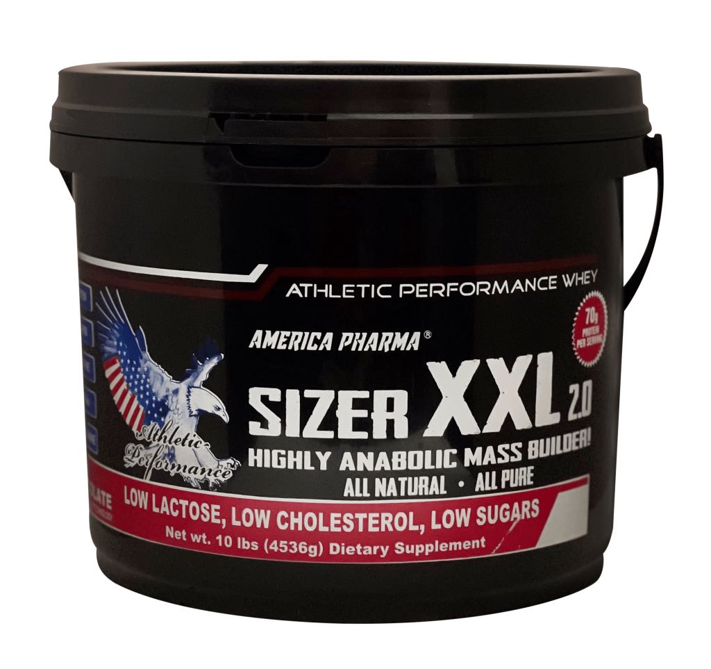 America Pharma Sizer Xxl Mass Gainer, Health & Nutrition, Health ...