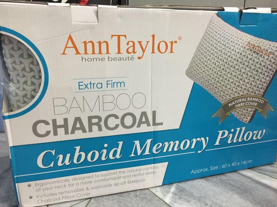 Ann taylor bamboo charcoal pillow discount