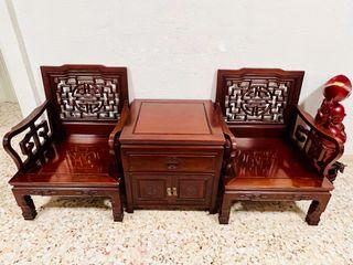 Antique Chinese Rosewood Furniture Set