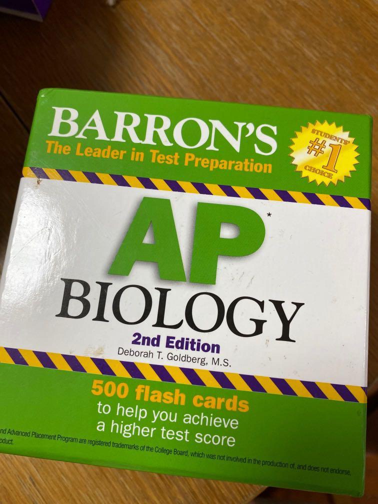 AP biology flashcards, 興趣及遊戲, 書本 & 文具, 教科書 Carousell
