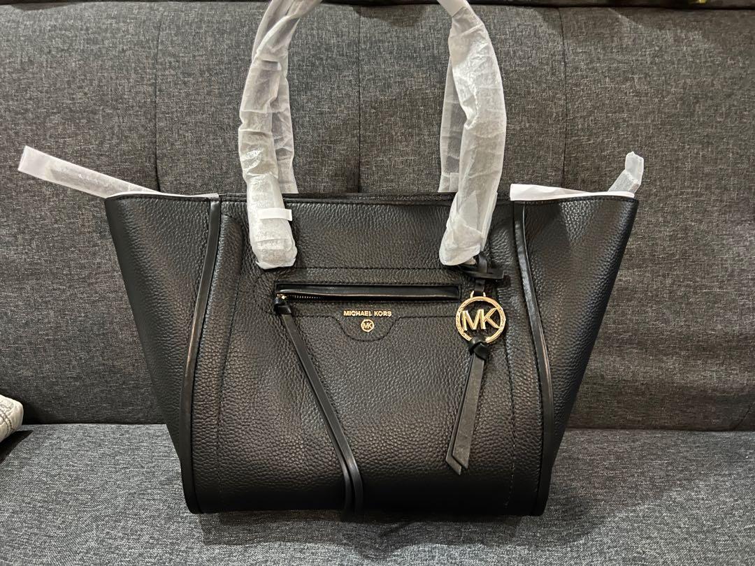 Authentic - Michael Kors Carine medium pebbled leather tote bag, Luxury,  Bags & Wallets on Carousell