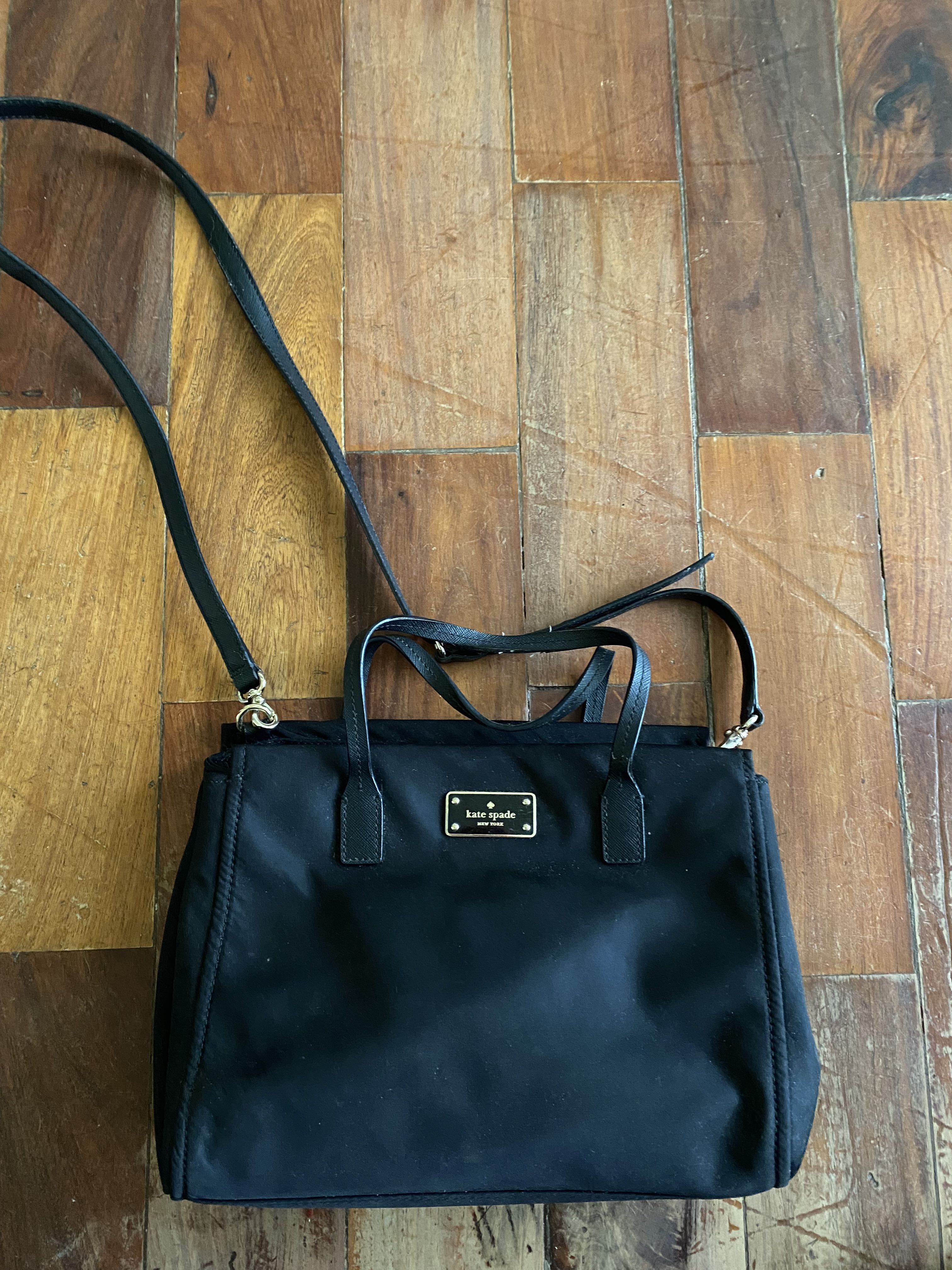 Kate spade top nylon sling bag