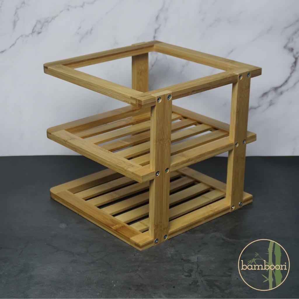 Bamboo Corner Shelf Plate Shelves (Category: Bathroom & Kitchen Fixtures) located in Quezon City. Submitted by tin02 (Listing ID 1164789933, Image 3). Description: Loc: North Fairview, QC.