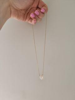 Baroque pearl necklace