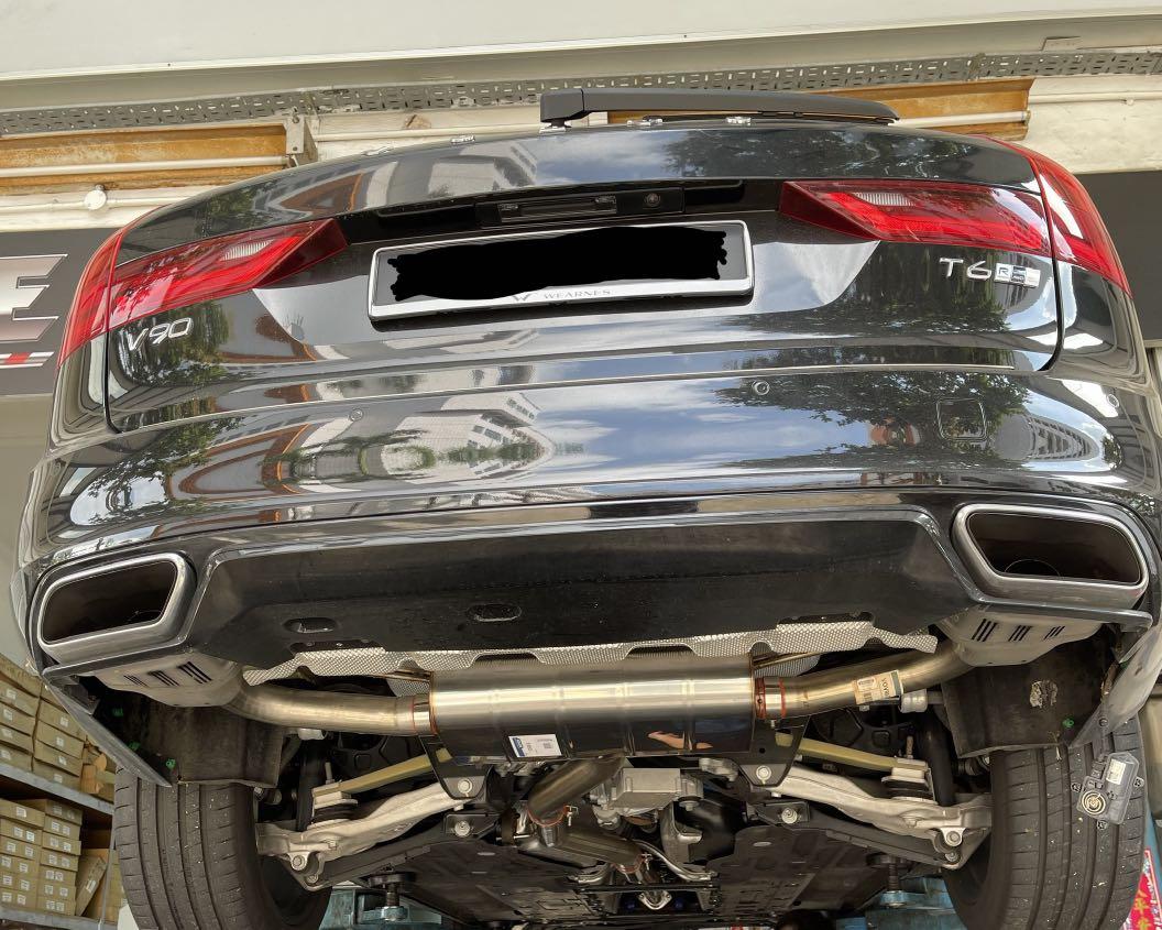 Volvo v90 outlet exhaust