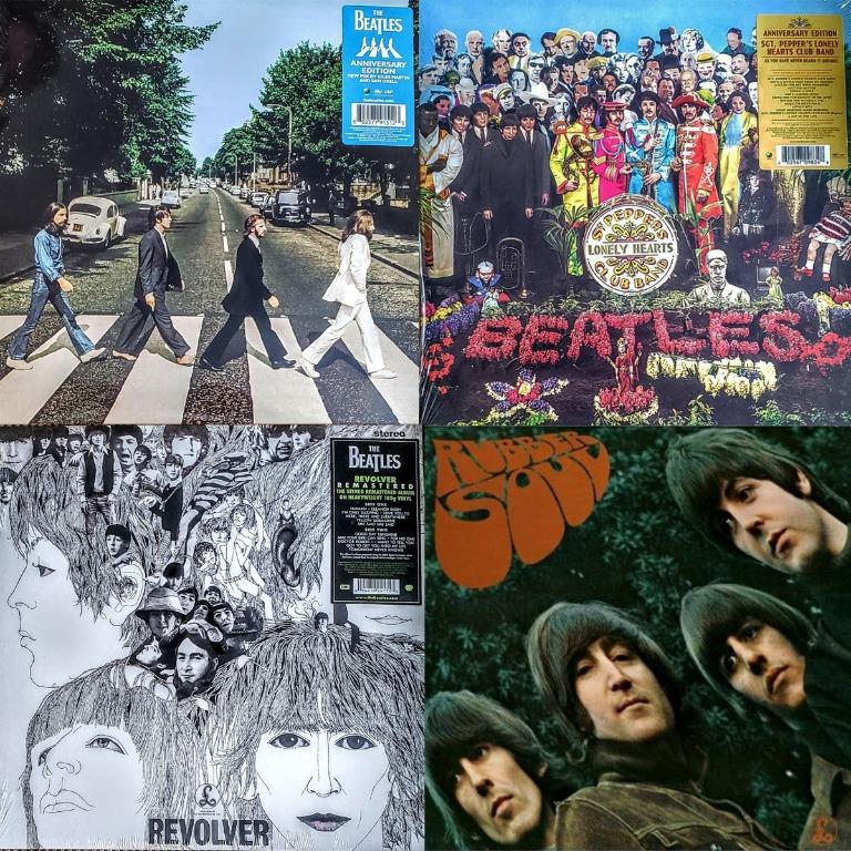 Beatles Sgt Peppers Abbey Road Revolver Rubber Soul LP Vinyl TSEvinyl