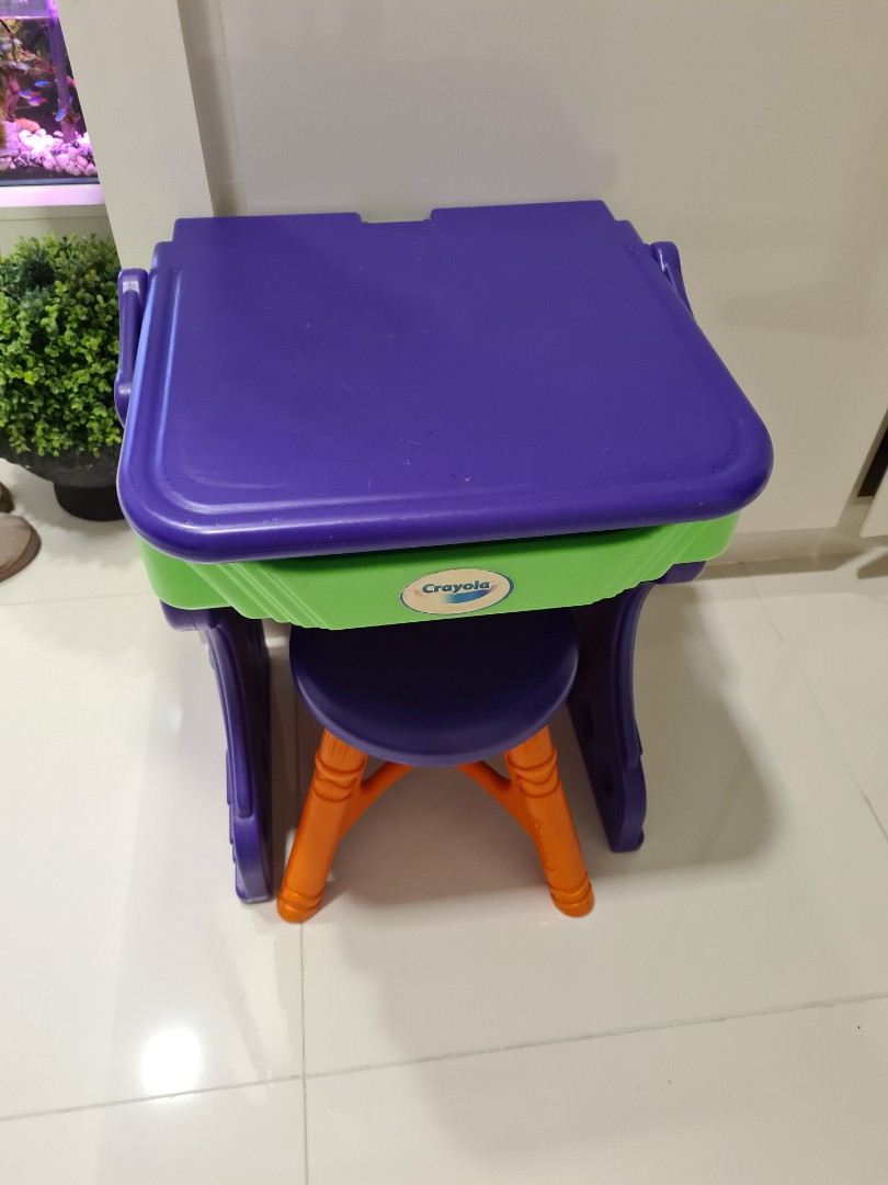 Blessing crayola table and chair, Babies & Kids, Baby Nursery & Kids