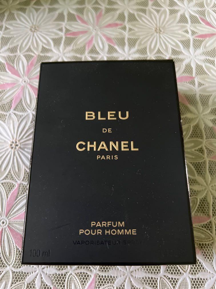 Bleu de shop chanel box