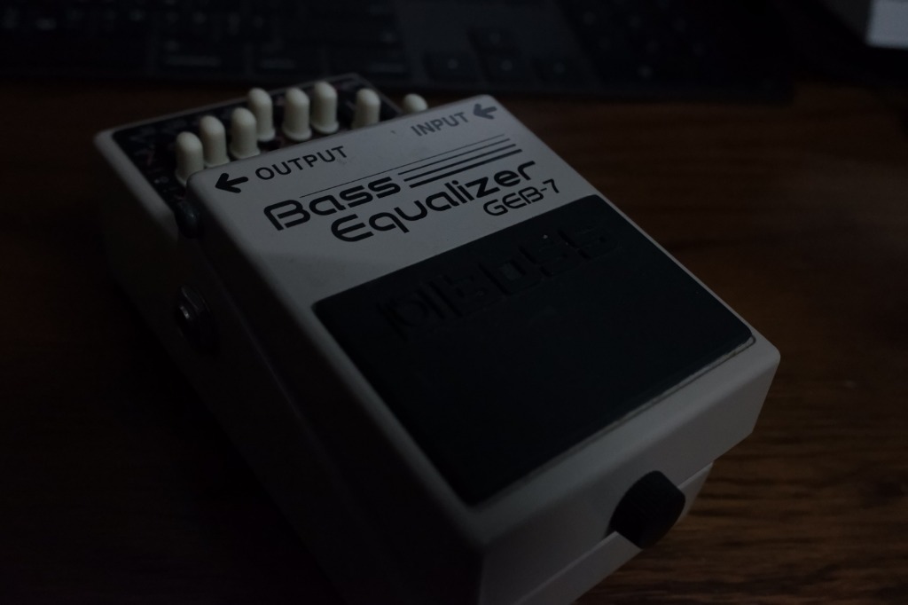 BOSS GEB-7 Bass Equalizer, 興趣及遊戲, 音樂、樂器& 配件, 樂器