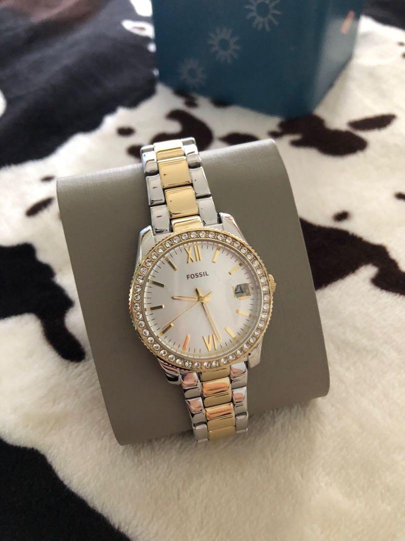 Fossil watch online with diamonds