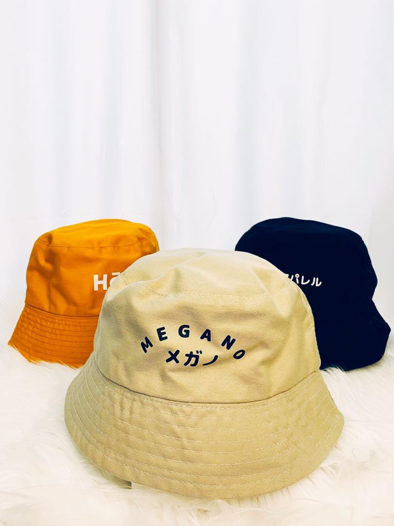 Bucket Hat Megano Cream, Fesyen Pria 