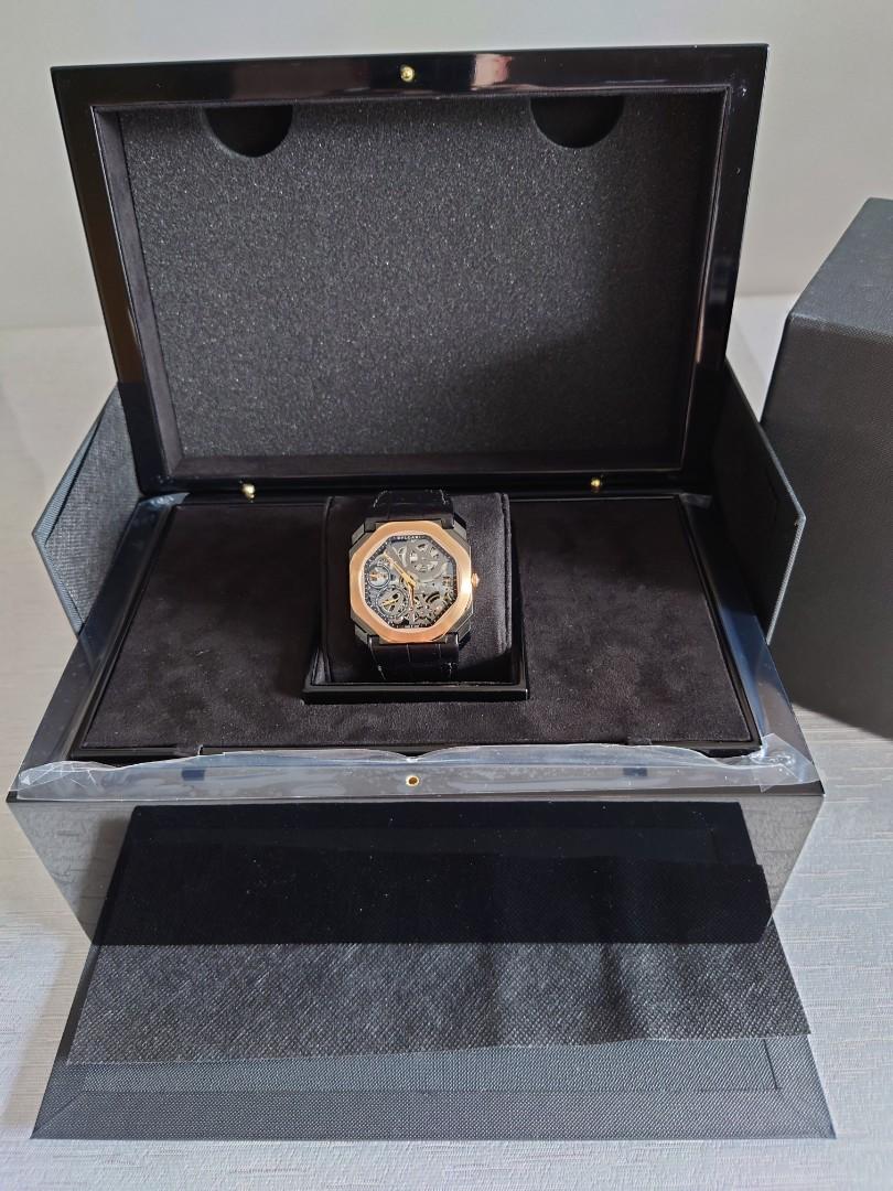 BVLGARI OCTO FINISSIMO 102469 (Category: Watches) located in Singapore. Submitted by michael.phua27 (Listing ID 1164684268, Image 3). Description: Brand new set for sale! 40mm model 102469. Discontinued model. Collectors item! Slightly negotiable!.