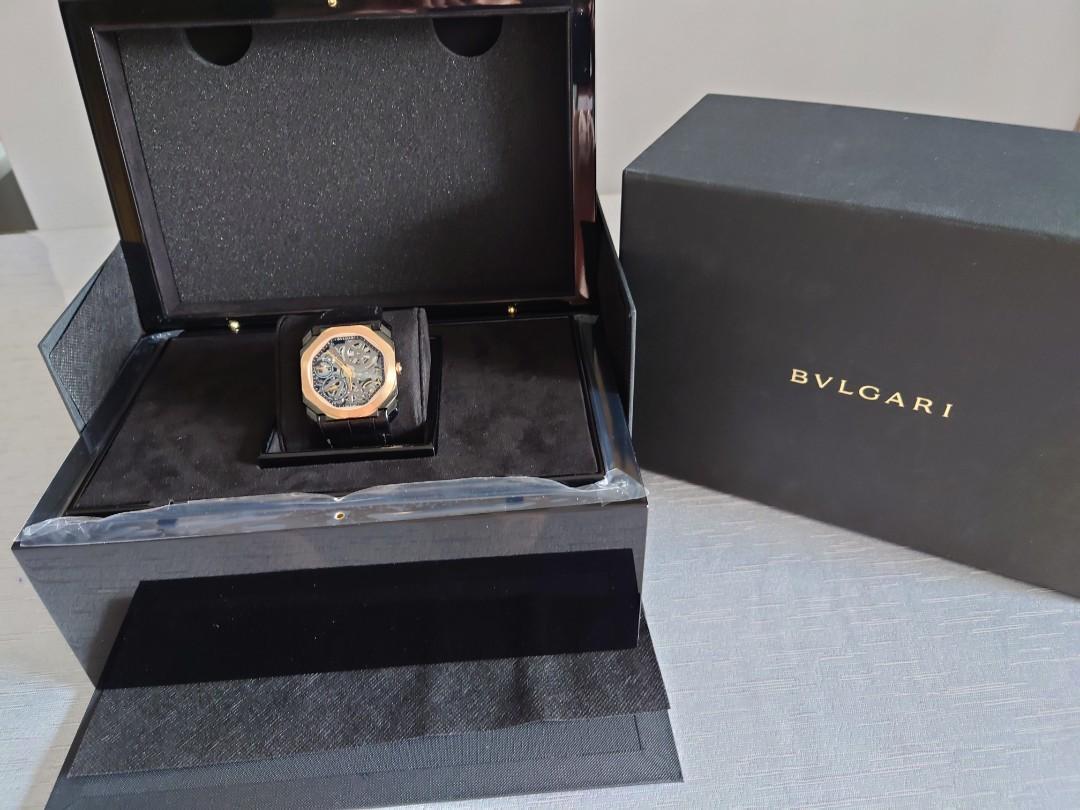 BVLGARI OCTO FINISSIMO 102469 (Category: Watches) located in Singapore. Submitted by michael.phua27 (Listing ID 1164684268, Image 2). Description: Brand new set for sale! 40mm model 102469. Discontinued model. Collectors item! Slightly negotiable!.