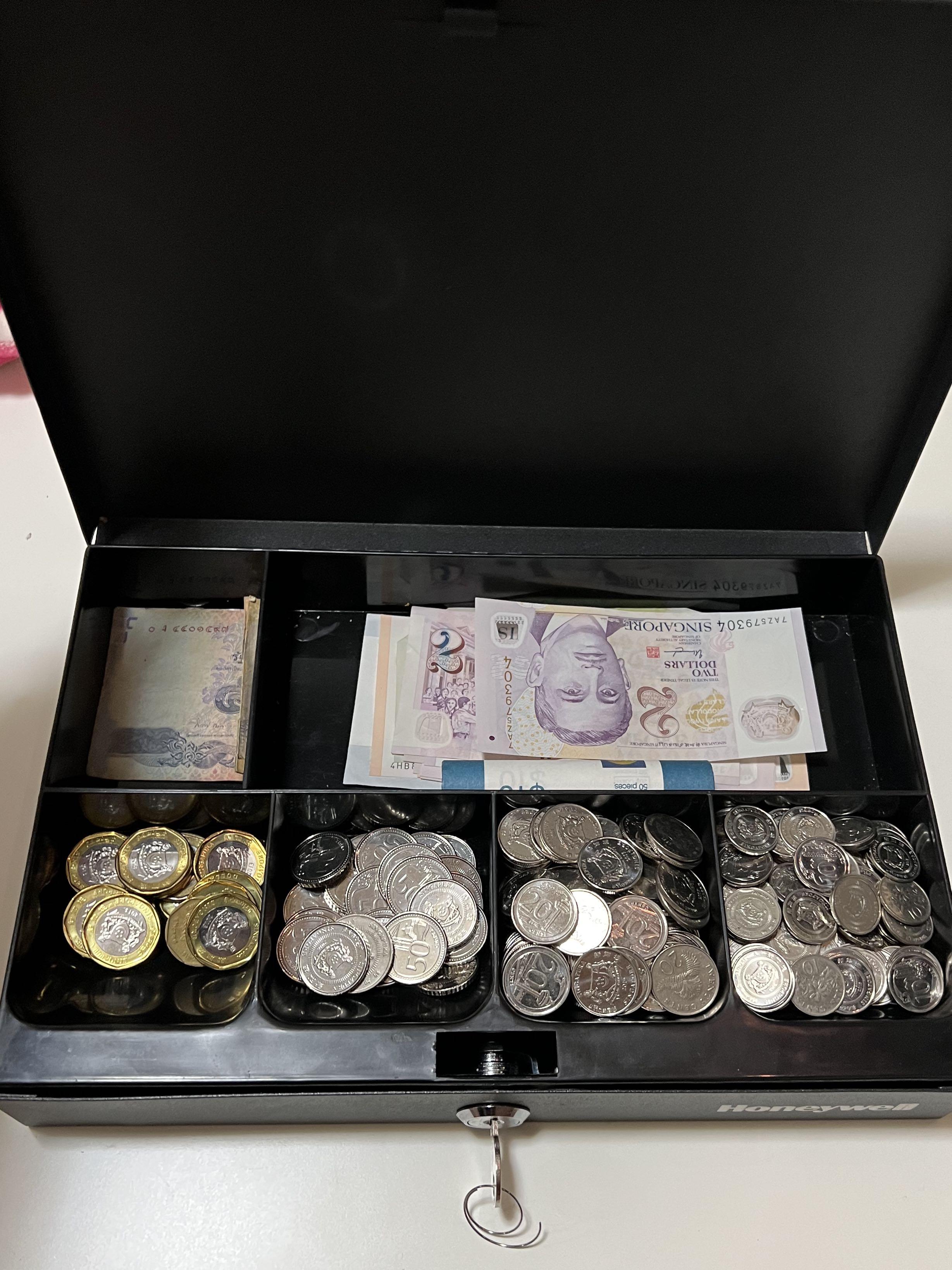 Cash register box