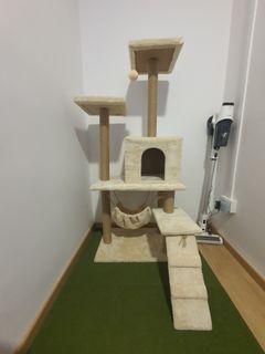 Cat Tower with Hammock