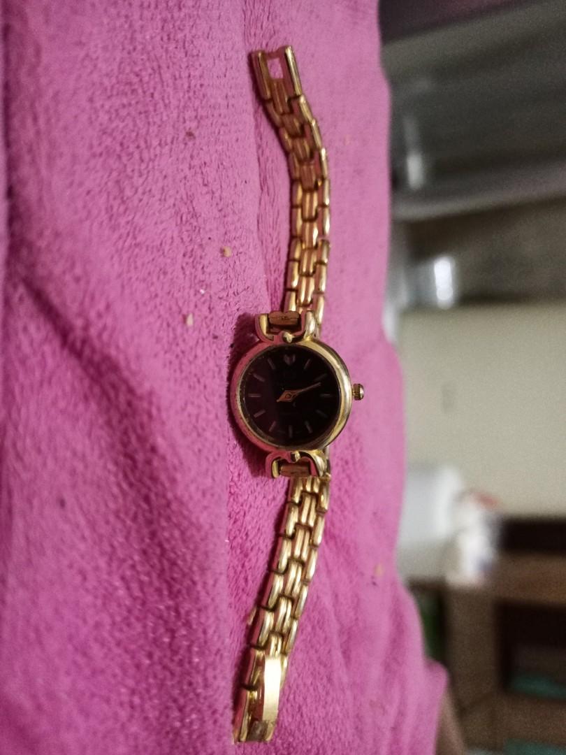 Charles delon 24 gold Fesyen Wanita Jam Tangan di Carousell