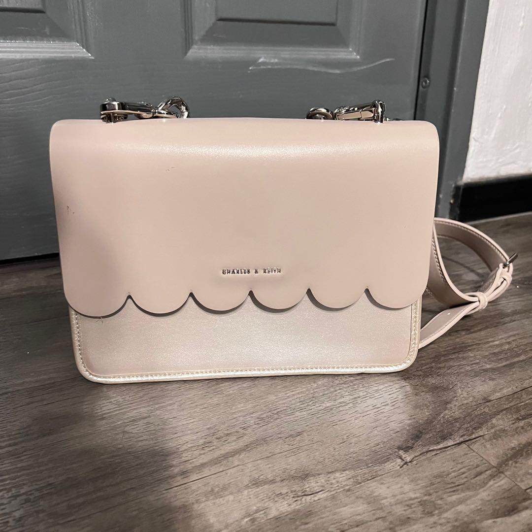 Charles and keith online scallop bag