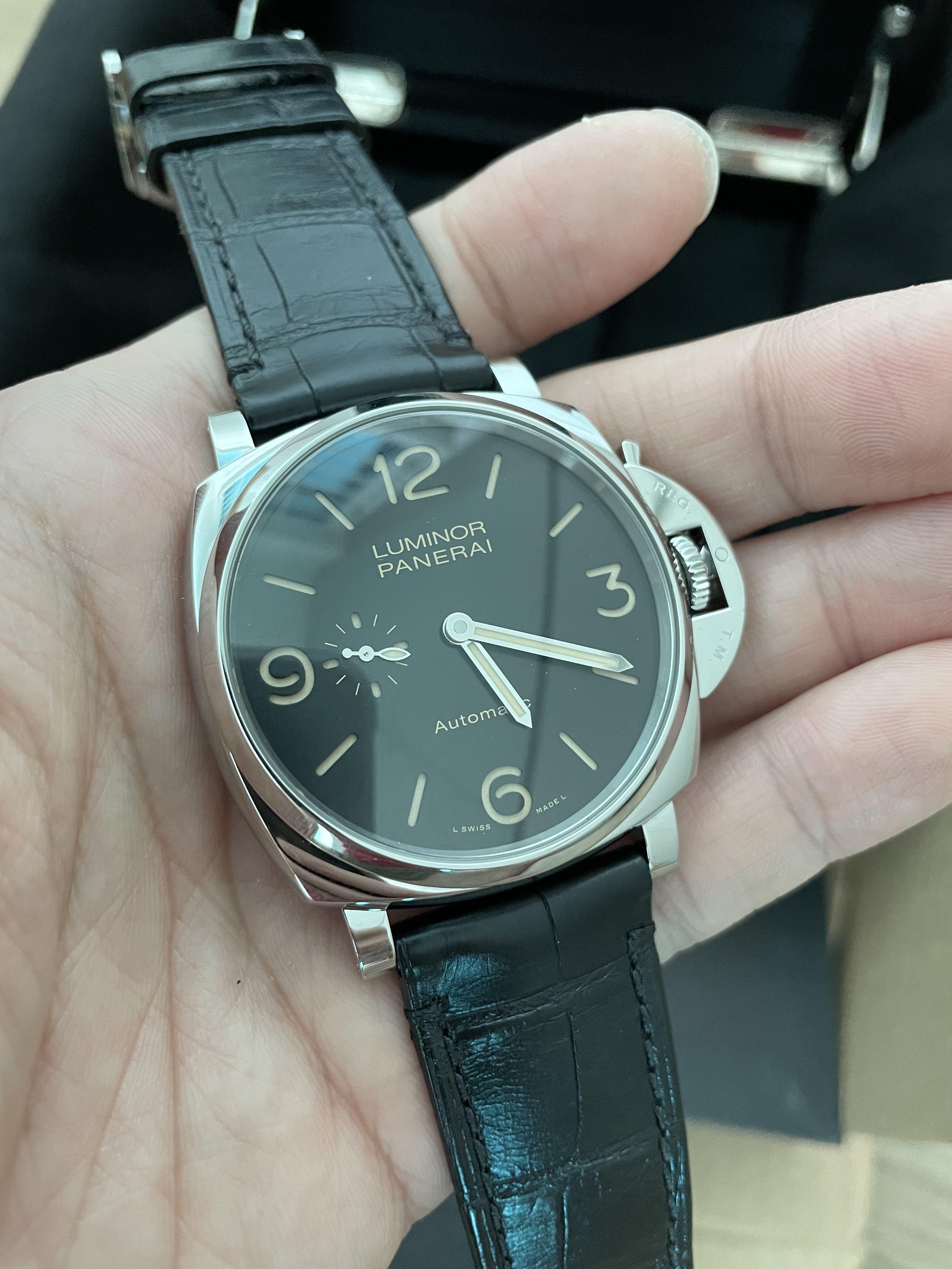 Cheapest RARE Like New Panerai Due Pam 674 45mm Luxury Watches