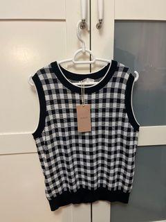 Checkered Vest