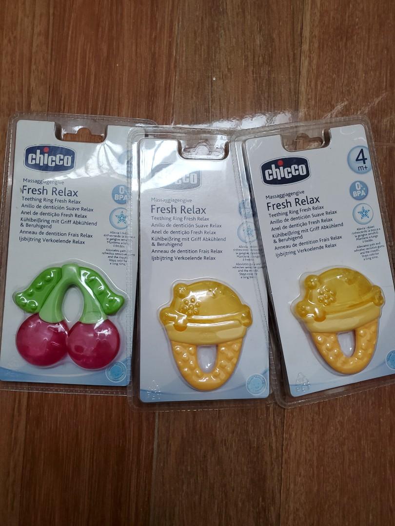 Chicco teether for only 199 each take all for 500 (Category: Soothers & Pacifiers) located in Taguig. Submitted by therealbargain (Listing ID 1164684751, Image 1). Description: STRICTLY NON-NEGOTIABLE ✔CHEAPEST IN CAROUSEL/LAZADA & SHOPEE ✔100%AUTHENTIC ✔BRANDNEW ✔STOCKS FROM USA/SINGAPORE FULL REFUND IF PROVEN FAKE!! ❌ NO TO LOWBALLER.