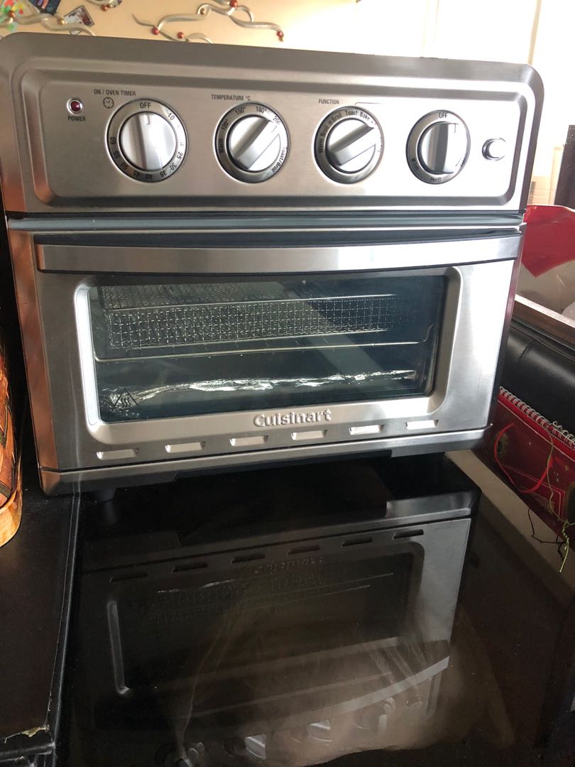 Cuisinart oven toaster Air fryer TOA 60 HK, 家庭電器, 廚房電器, 焗爐及多士爐 Carousell