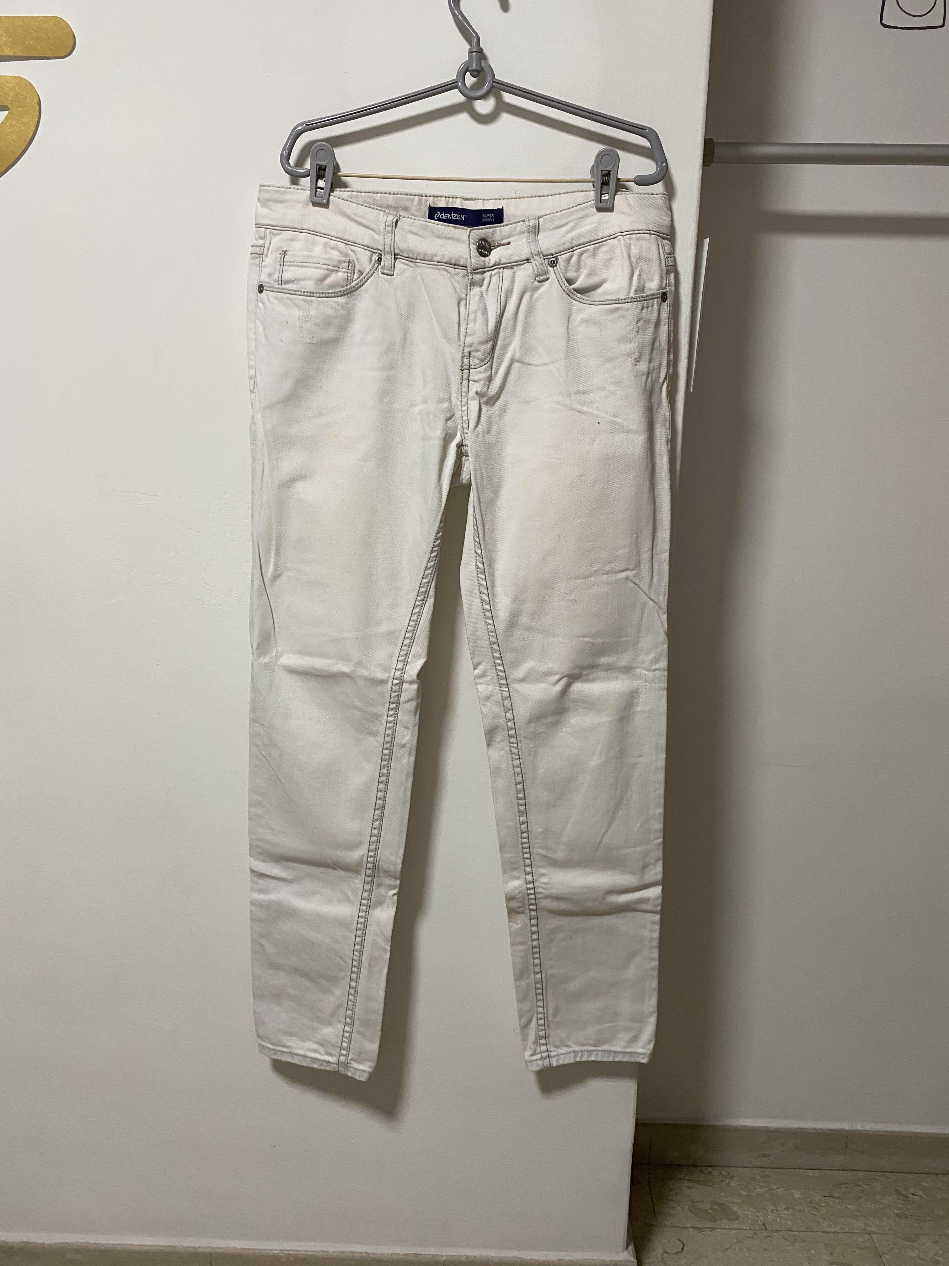 Denizen White Jeans