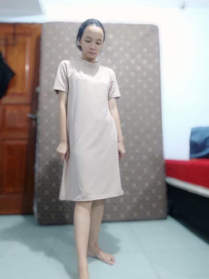 Dress kaos polos hotsell