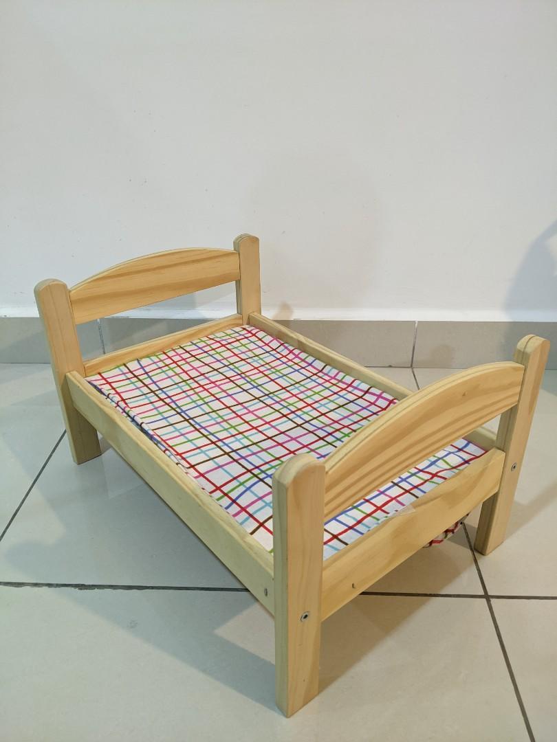 Wooden dolls bed ikea on sale