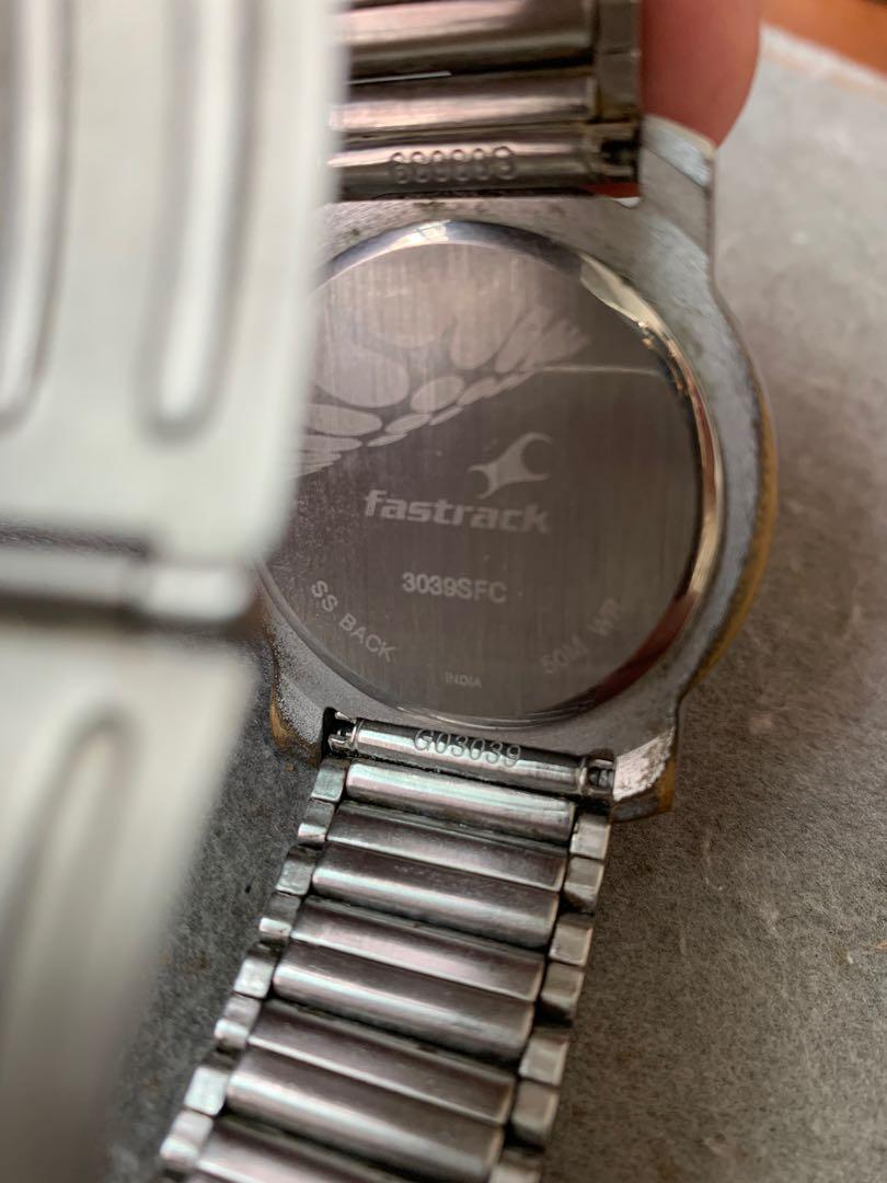 Fastrack 3039sfc discount ss back price