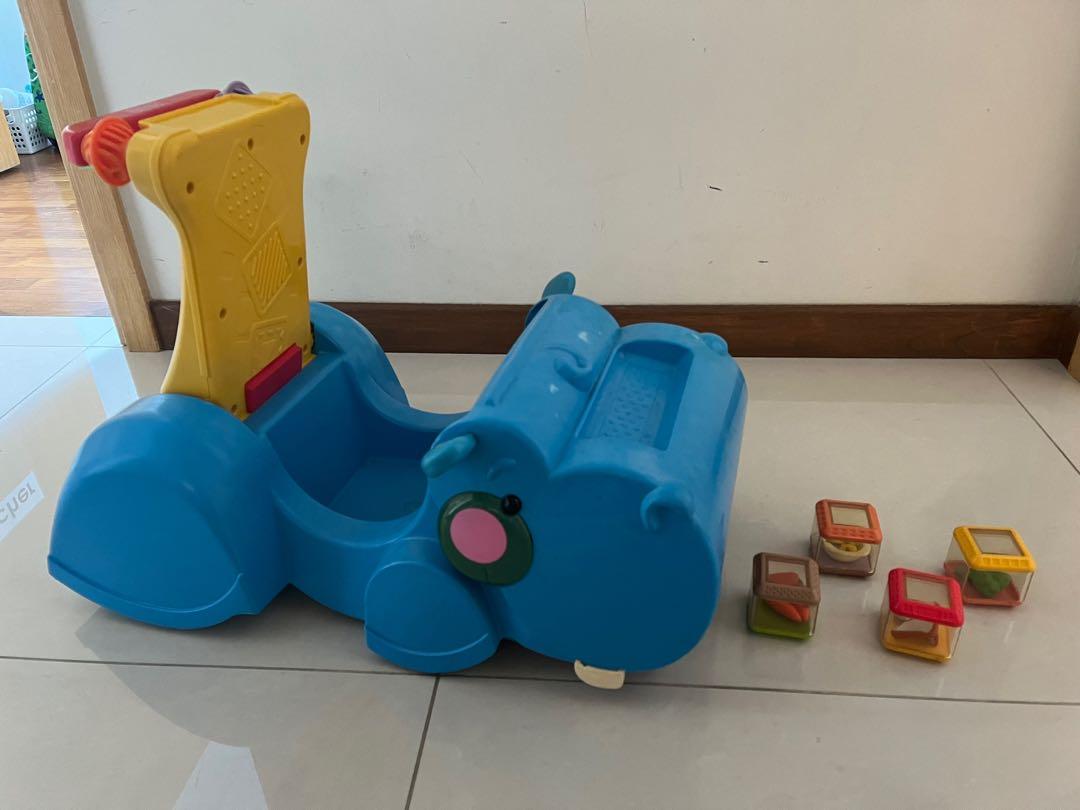 Fisher price hippo ride on deals