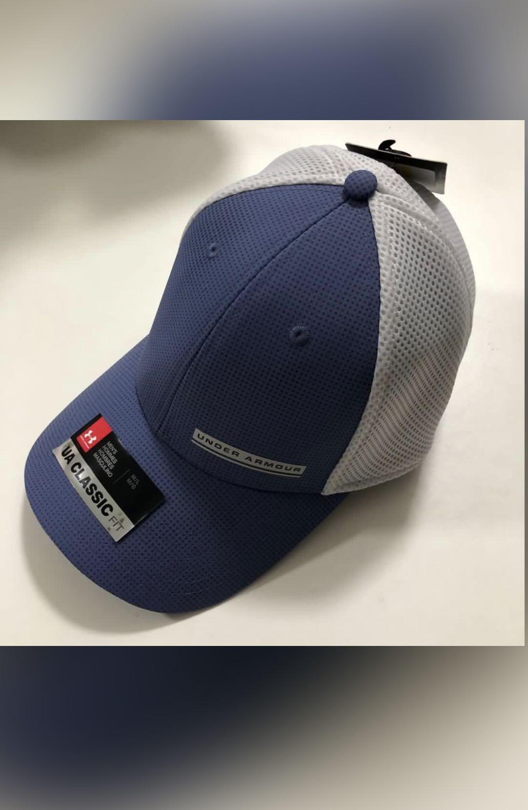 Under Armour 2 tone Blue Mesh Cap 