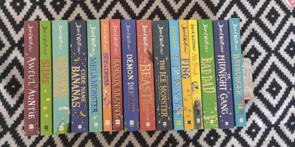 最新版FREE🚚 16 books 👑The World of David Walliams 大衛威廉16冊