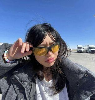 Goggles Night Vision Yellow Rectangular Sunglasses Sport Kacamata Kuning wanita Pria Kacamata Penembak Shooter Gun Tembak
