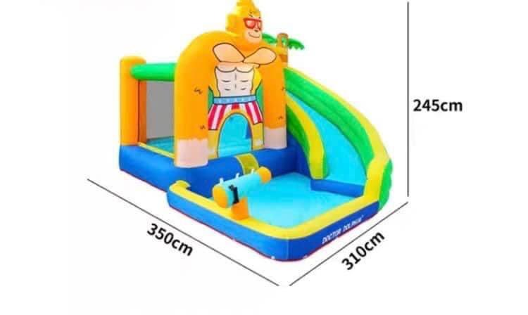 Gorilla Inflatable Slide Outdoor Activity (Category: Infant Playtime) located in Manila. Submitted by acinad_ (Listing ID 1164766327, Image 2). Description: Gorilla Inflatable Slide Outdoor Activity Message for Inquiries!.