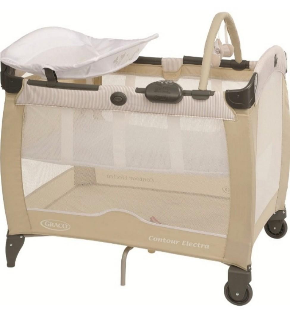 Graco Contour Electra Travel Cot Benny and Bell 